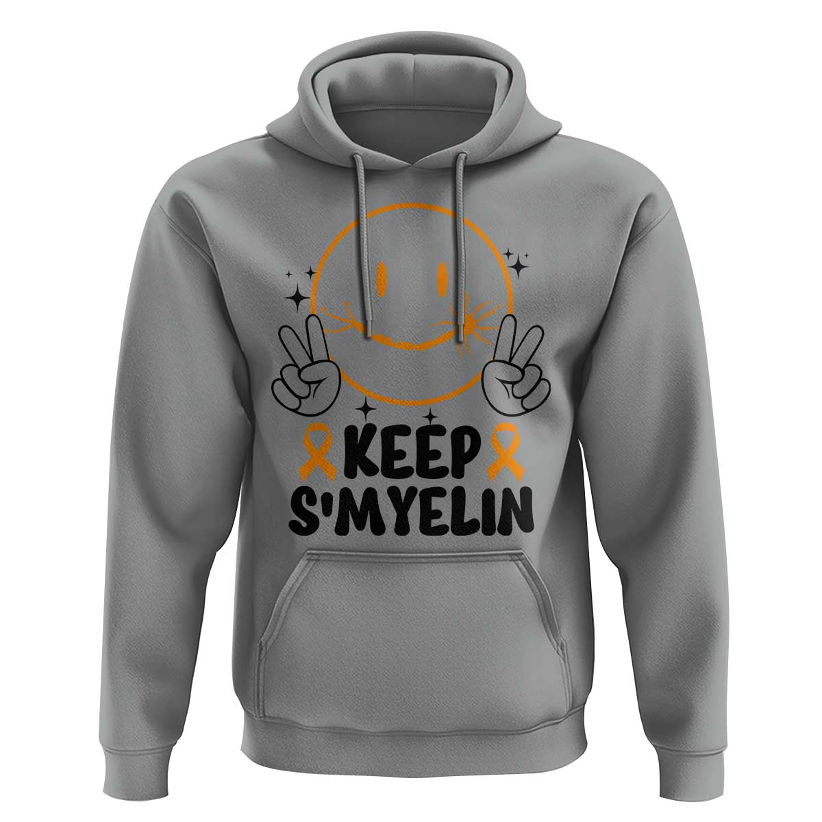 Multiple Sclerosis Awareness Hoodie Keep Smyelin MS Support