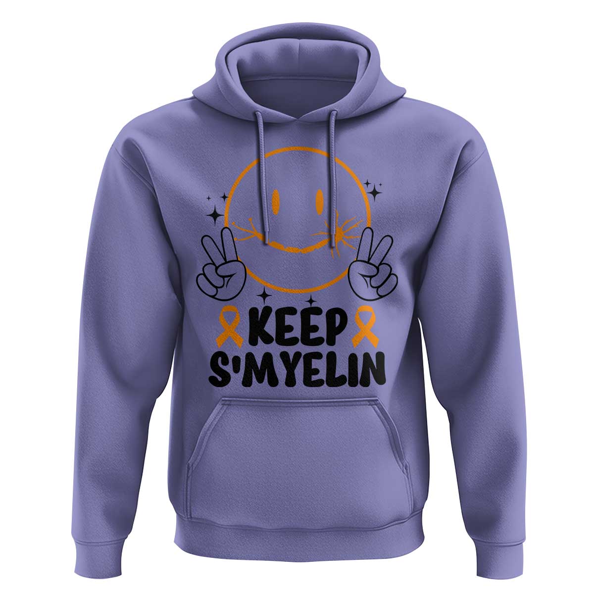Multiple Sclerosis Awareness Hoodie Keep Smyelin MS Support