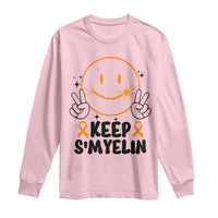 Multiple Sclerosis Awareness Long Sleeve Shirt Keep Smyelin MS Support
