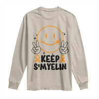 Multiple Sclerosis Awareness Long Sleeve Shirt Keep Smyelin MS Support