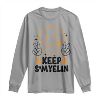 Multiple Sclerosis Awareness Long Sleeve Shirt Keep Smyelin MS Support