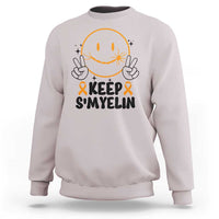 Multiple Sclerosis Awareness Sweatshirt Keep Smyelin MS Support
