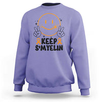 Multiple Sclerosis Awareness Sweatshirt Keep Smyelin MS Support