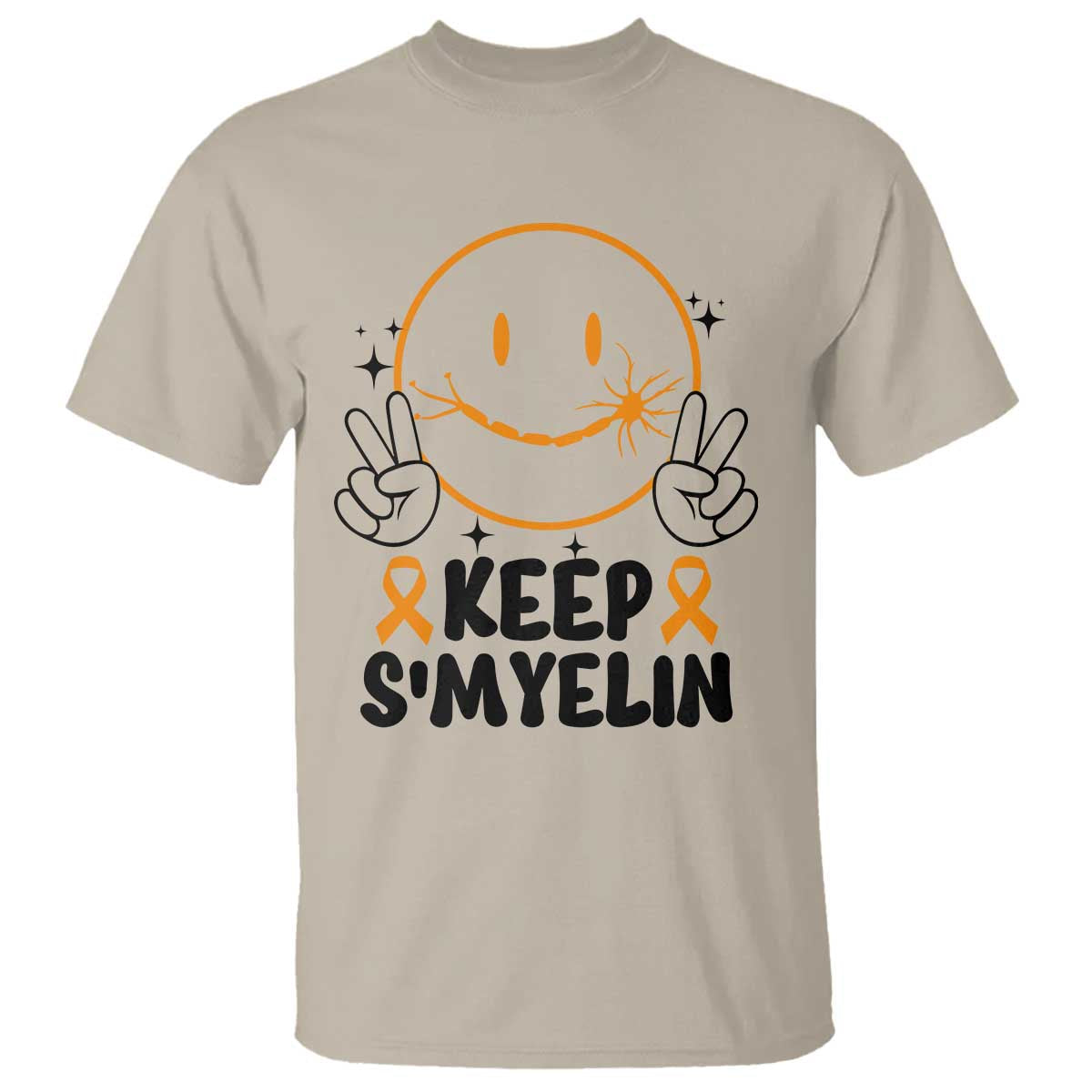 Multiple Sclerosis Awareness T Shirt Keep Smyelin MS Support