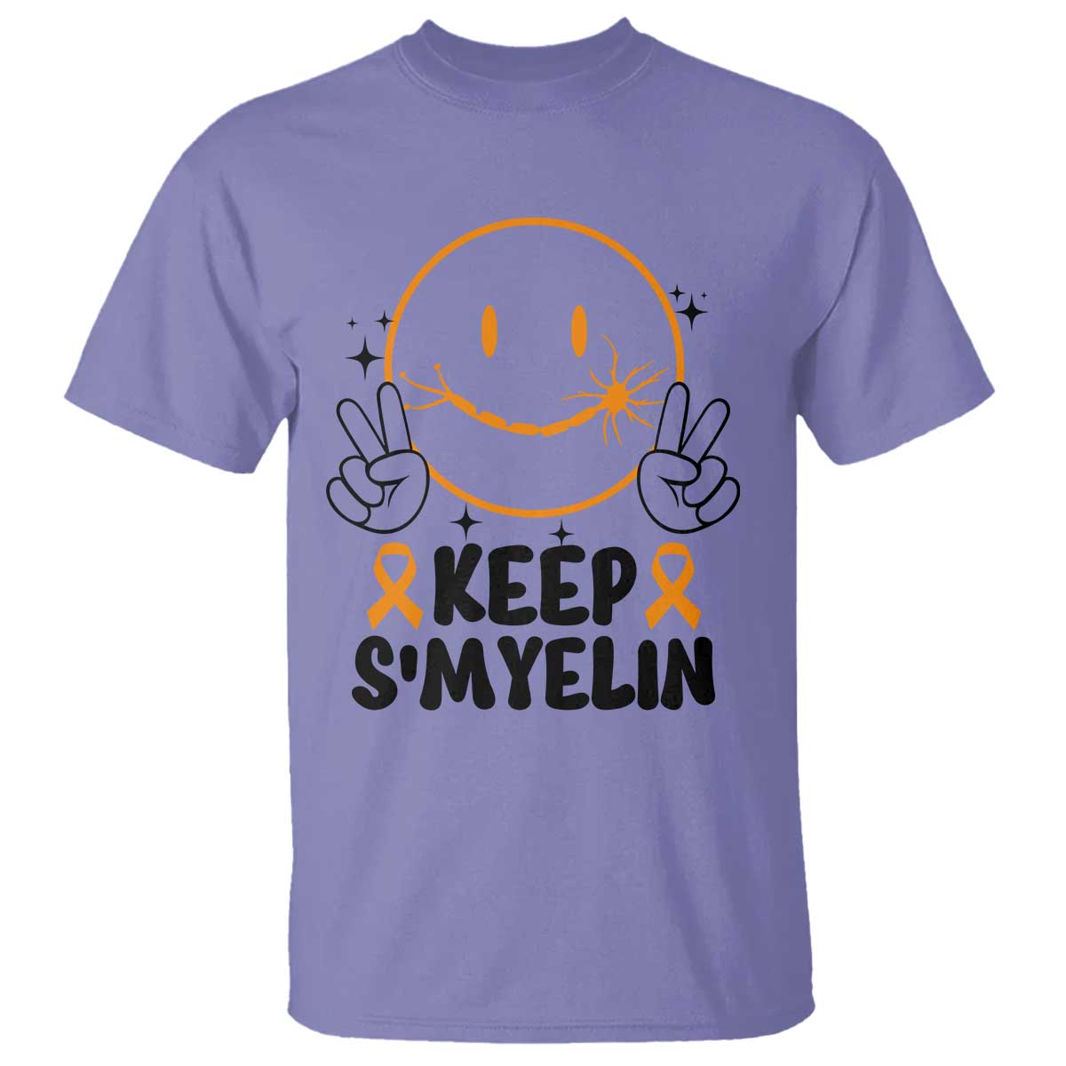Multiple Sclerosis Awareness T Shirt Keep Smyelin MS Support