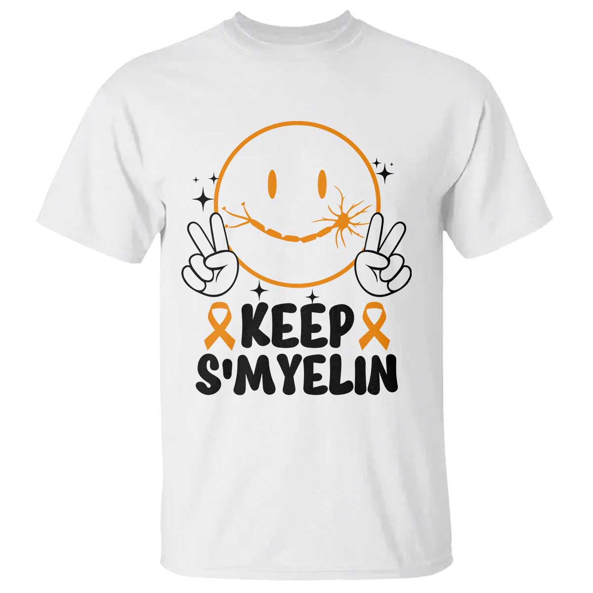 Multiple Sclerosis Awareness T Shirt Keep Smyelin MS Support