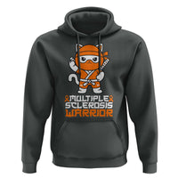 Multiple Sclerosis Warrior Hoodie Orange Ribbon MS Ninja