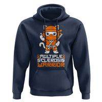 Multiple Sclerosis Warrior Hoodie Orange Ribbon MS Ninja