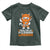 Multiple Sclerosis Warrior Toddler T Shirt Orange Ribbon MS Ninja