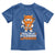 Multiple Sclerosis Warrior Toddler T Shirt Orange Ribbon MS Ninja