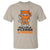 Multiple Sclerosis Awareness T Shirt Orange Ribbon MS Warrior Ninja