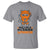 Multiple Sclerosis Awareness T Shirt Orange Ribbon MS Warrior Ninja