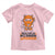 Multiple Sclerosis Awareness Toddler T Shirt Orange Ribbon MS Warrior Ninja