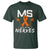 MS Gets On My Nerves Multiple Sclerosis Awareness T Shirt Orange Ribbon