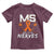 MS Gets On My Nerves Multiple Sclerosis Awareness Toddler T Shirt Orange Ribbon