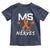 MS Gets On My Nerves Multiple Sclerosis Awareness Toddler T Shirt Orange Ribbon