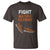 Fight MS T Shirt Orange Ribbon Multiple Sclerosis Awareness