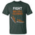 Fight MS T Shirt Orange Ribbon Multiple Sclerosis Awareness