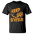 Multiple Sclerosis Awareness T Shirt Orange Ribbon Keep S'Myelin MS Warrior