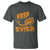 Multiple Sclerosis Awareness T Shirt Orange Ribbon Keep S'Myelin MS Warrior