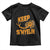 Multiple Sclerosis Awareness Toddler T Shirt Orange Ribbon Keep S'Myelin MS Warrior