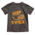 Multiple Sclerosis Awareness Toddler T Shirt Orange Ribbon Keep S'Myelin MS Warrior