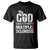 God Stronger Multiple Sclerosis Awareness T Shirt Orange Ribbon MS Support Squad