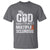 God Stronger Multiple Sclerosis Awareness T Shirt Orange Ribbon MS Support Squad