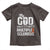 God Stronger Multiple Sclerosis Awareness Toddler T Shirt Orange Ribbon MS Support Squad