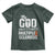 God Stronger Multiple Sclerosis Awareness Toddler T Shirt Orange Ribbon MS Support Squad