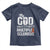 God Stronger Multiple Sclerosis Awareness Toddler T Shirt Orange Ribbon MS Support Squad