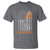 God Stronger Multiple Sclerosis Awareness T Shirt Orange Ribbon Christian US USA Flag American Christ Cross