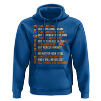 Multiple Sclerosis Awareness Hoodie Fight MS Orange Ribbon