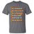 Multiple Sclerosis Awareness T Shirt Fight MS Orange Ribbon