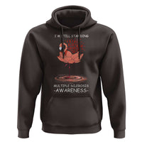 Multiple Sclerosis Survivor Hoodie Fight MS Orange Ribbon