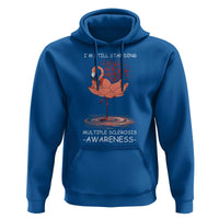 Multiple Sclerosis Survivor Hoodie Fight MS Orange Ribbon