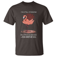 Multiple Sclerosis Survivor T Shirt Fight MS Orange Ribbon