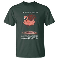 Multiple Sclerosis Survivor T Shirt Fight MS Orange Ribbon
