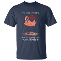 Multiple Sclerosis Survivor T Shirt Fight MS Orange Ribbon