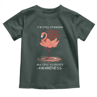 Multiple Sclerosis Survivor Toddler T Shirt Fight MS Orange Ribbon
