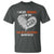 Multiple Sclerosis Awareness T Shirt Orange Ribbon I Wear Orange For My Wife