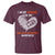 Multiple Sclerosis Awareness T Shirt Orange Ribbon I Wear Orange For My Wife