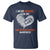 Multiple Sclerosis Awareness T Shirt Orange Ribbon I Wear Orange For My Wife