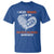 Multiple Sclerosis Awareness T Shirt Orange Ribbon I Wear Orange For My Wife