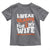 Multiple Sclerosis Awareness Toddler T Shirt Orange Ribbon I Wear Orange For My Wife Fight MS