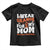 Multiple Sclerosis Awareness Toddler T Shirt Orange Ribbon I Wear Orange For My Mom Fight MS