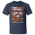 Multiple Sclerosis Awareness T Shirt I Wear Orange For Myself MS Warrior