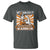 Multiple Sclerosis Awareness T Shirt Orange Ribbon MS Warrior Support Squad