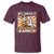 Multiple Sclerosis Awareness T Shirt Orange Ribbon MS Warrior Support Squad
