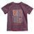 MS Support Squad Toddler T Shirt Orange Ribbon Multiple Sclerosis Awareness USA Flag